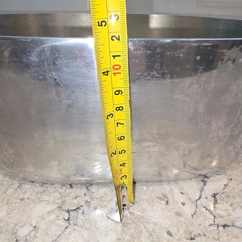 Magnalite GHC 8 Qt Oval Roaster with Lid Cast Aluminum Made in USA 15.5x10x4.5in